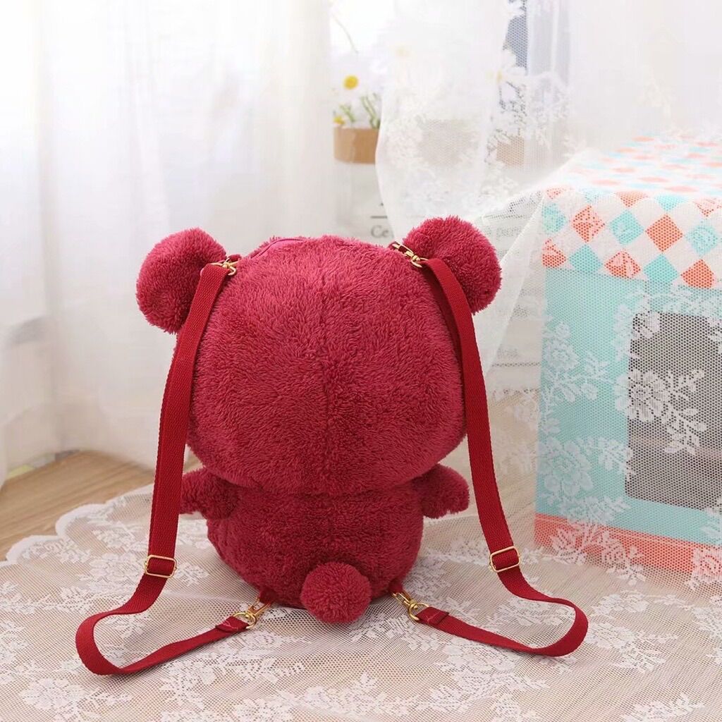 Ba Lô Đeo Vai Hình Gấu dâu