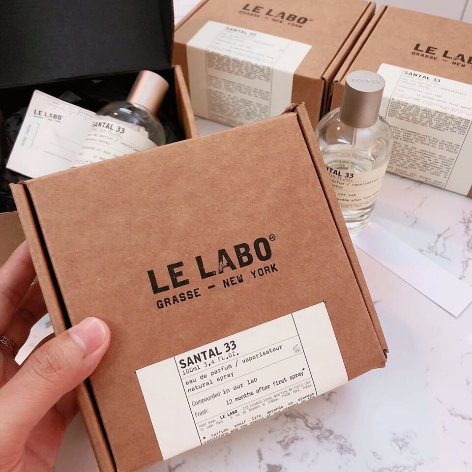 Mẫu thử nước hoa Santal lelabo 33 dạng xịt 10ml