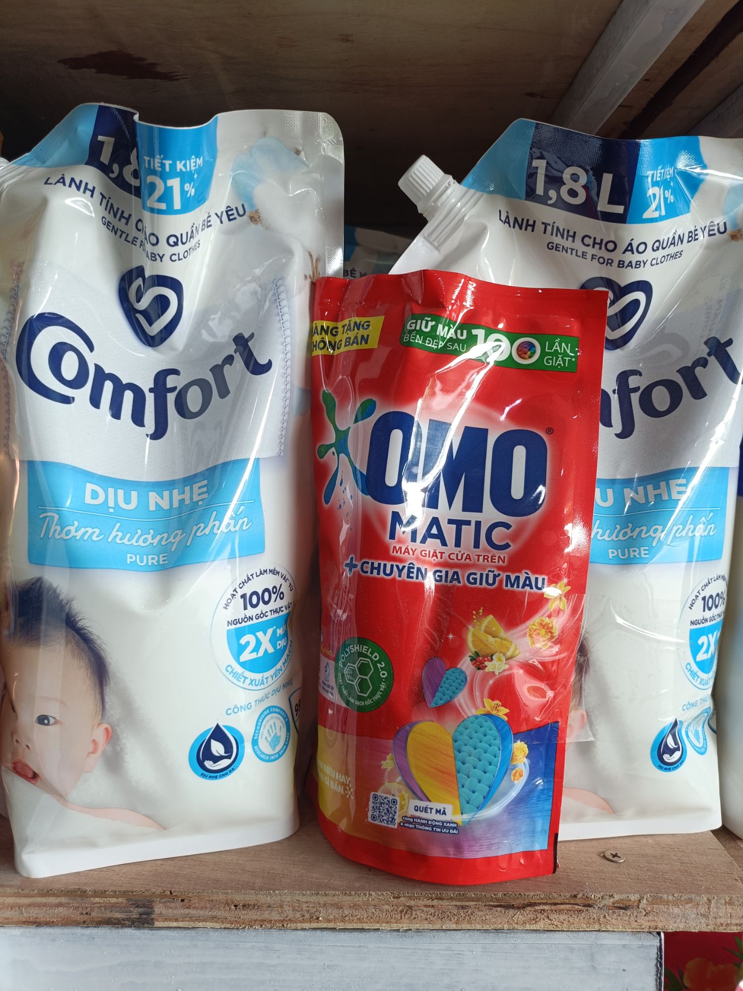 1.8L bag deep care Comfort fabric softener