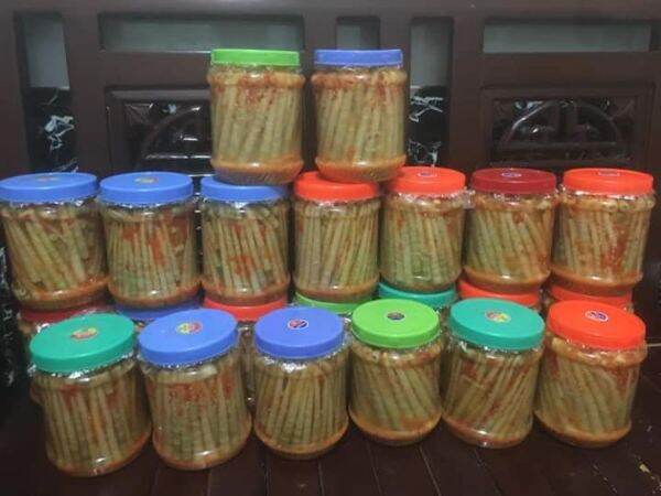 500g măng trúc ngâm tỏi ớt