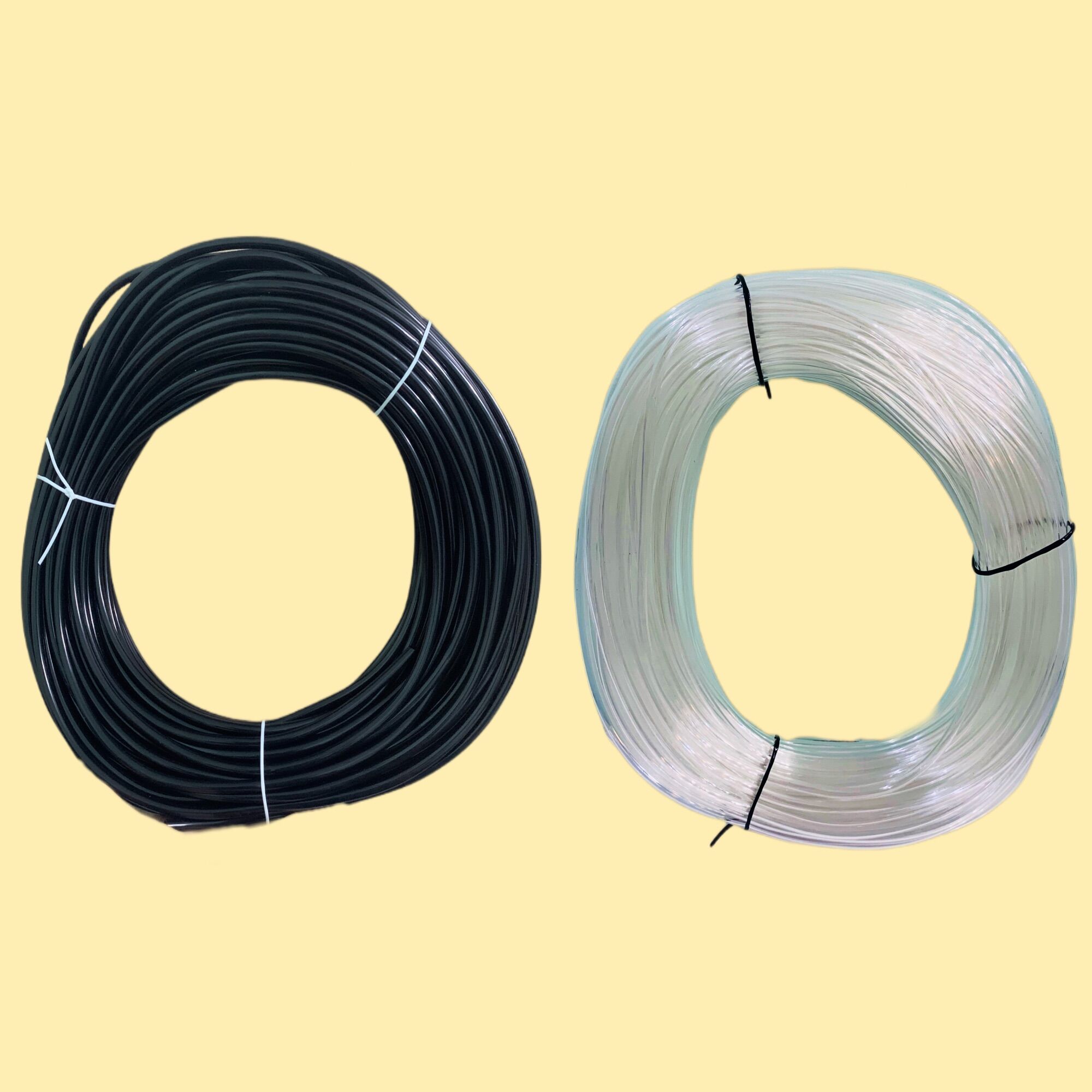 Dây sủi oxy đen ,trắng dẻo chống gập - 4ly 5ly