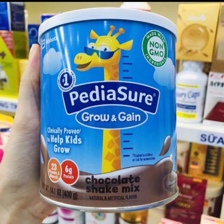 [date  2026có bill bay air] Sữa pediasure 400g. hàng nhập mỹ