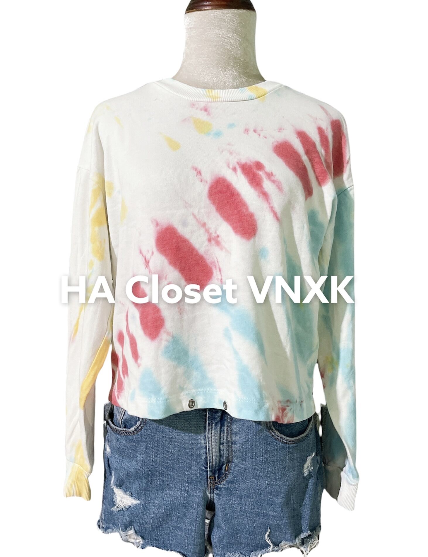 Áo Sweater Loang Màu Xuất Dư