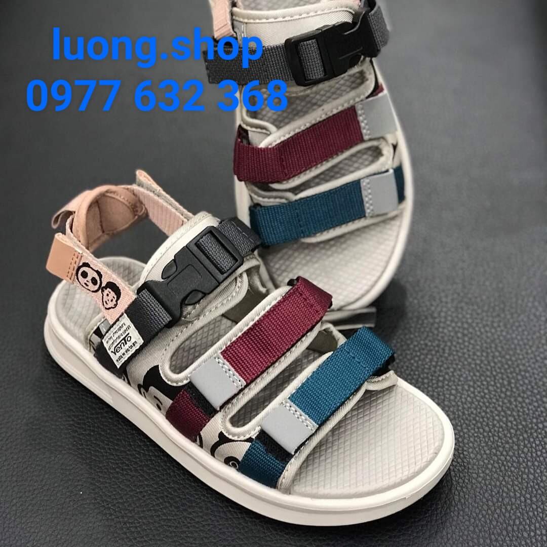Dép Sandal Vento nữ Chính hãng siêu bền NB80 - quai 3 màu size 35-40
