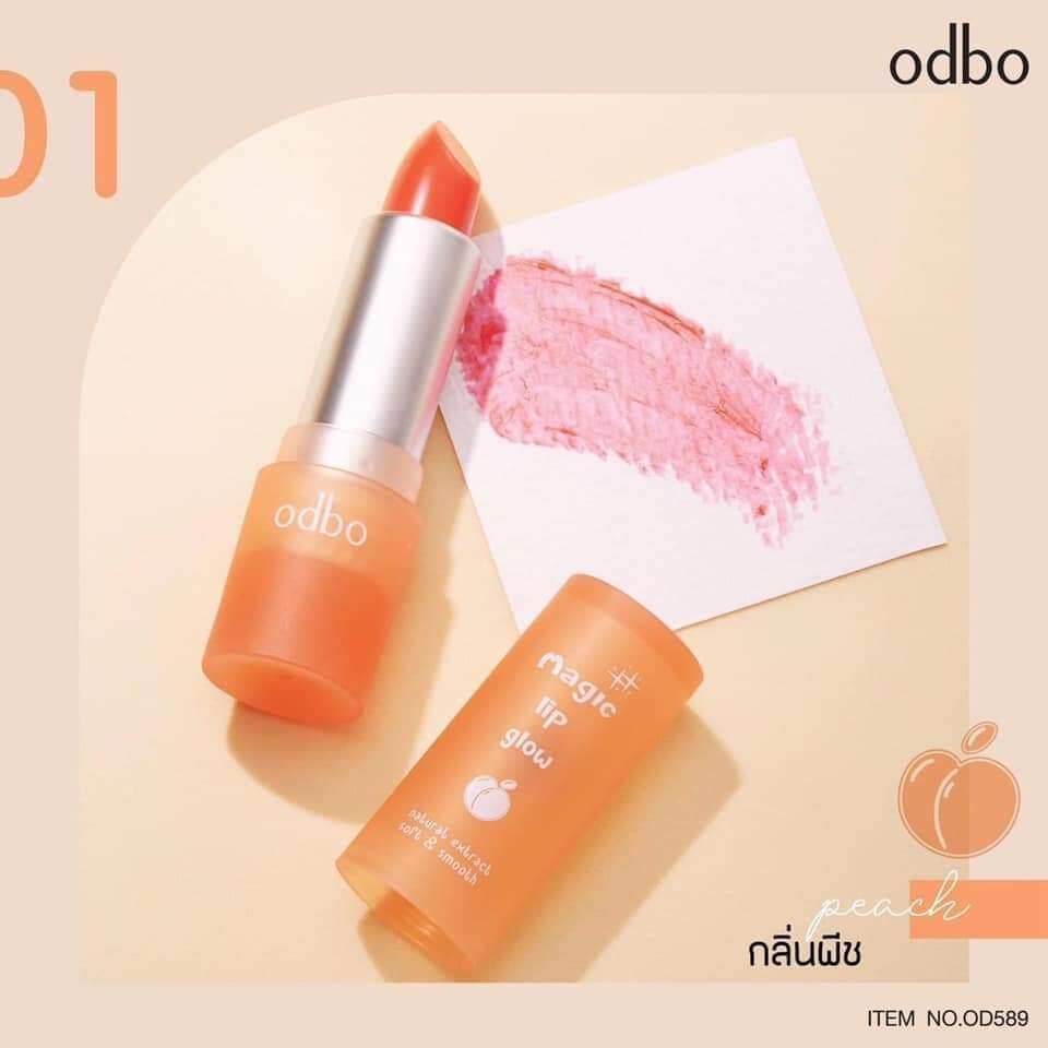 Son Dưỡng Môi ODBO Glow Tinted Balm Thái Lan - màu 03