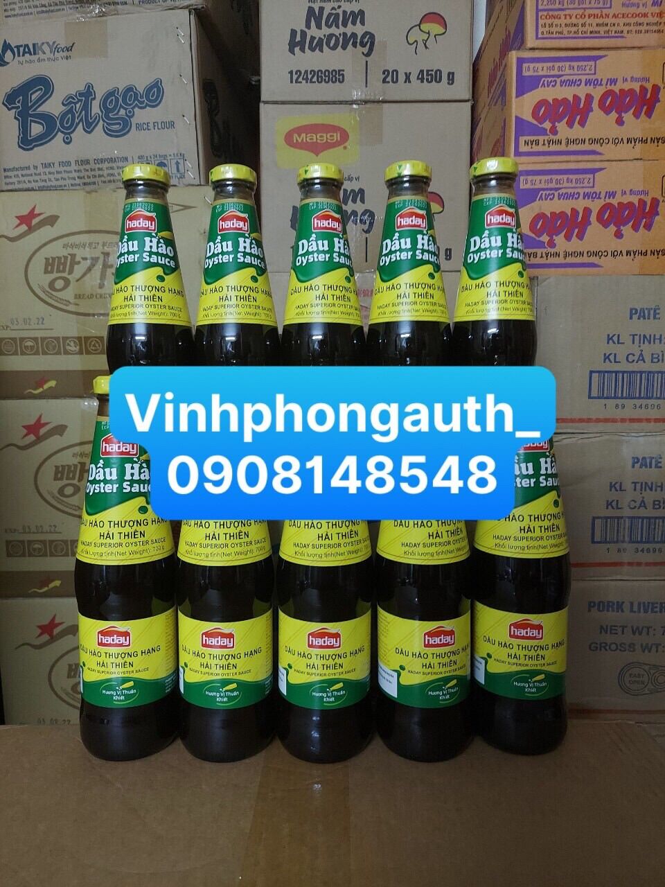 Dầu hào Hải Thiên Haday 700gr