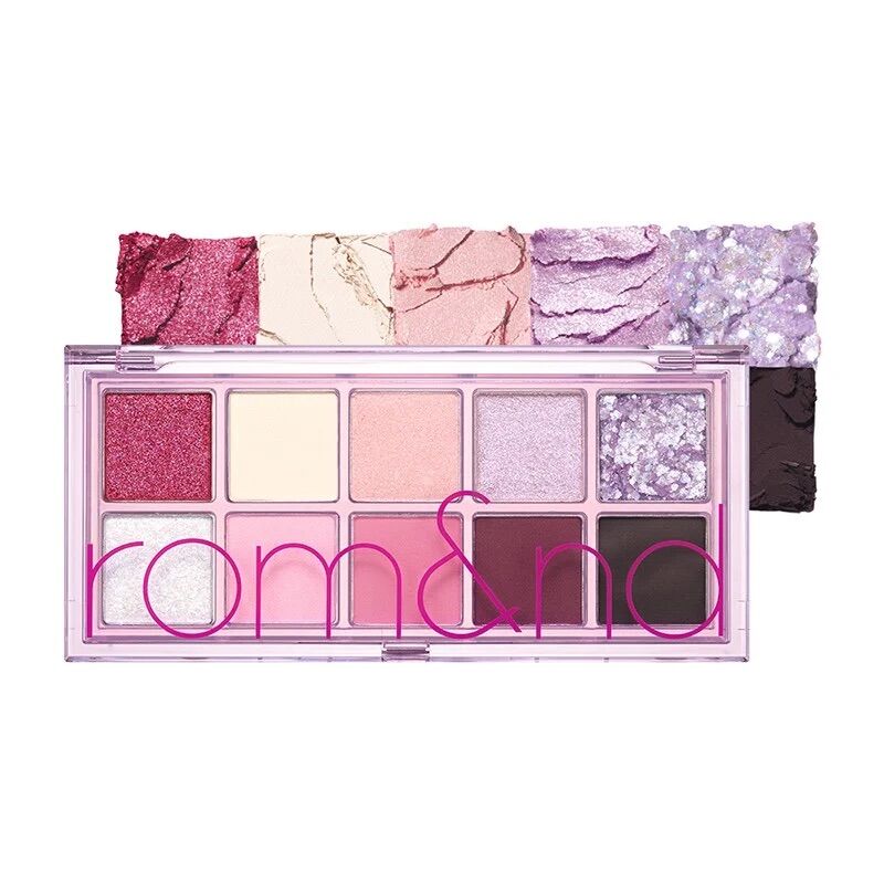 Bảng Phấn Mắt 10 Màu Siêu Lấp Lánh Romand Better Than Eye Palette