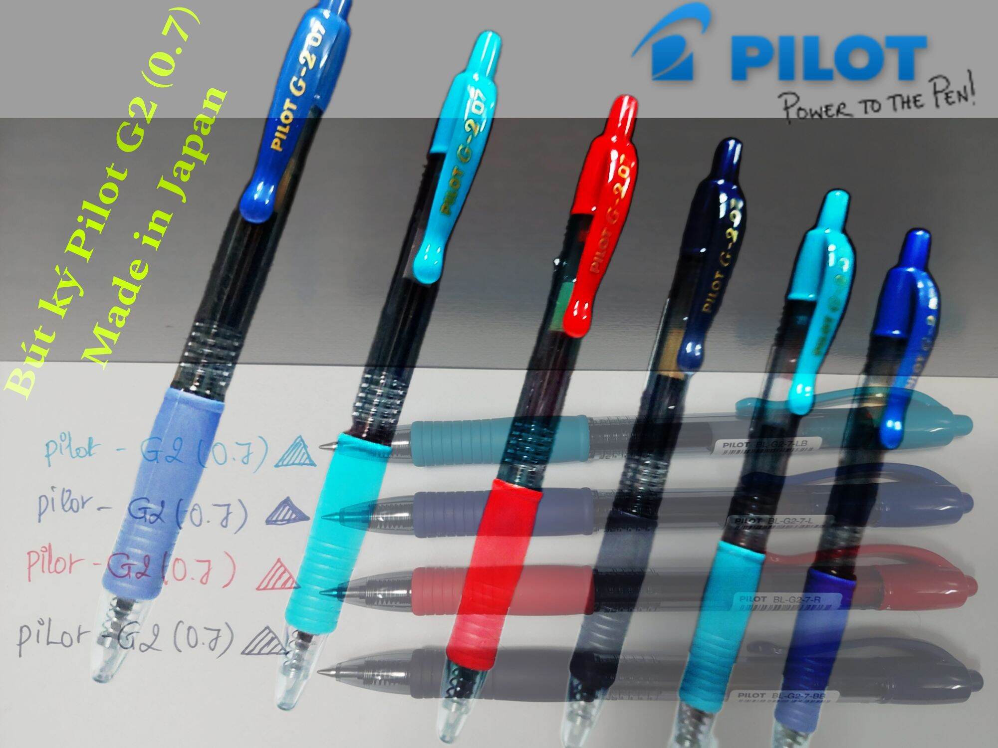 Bút ký pilot g2 . made in japan