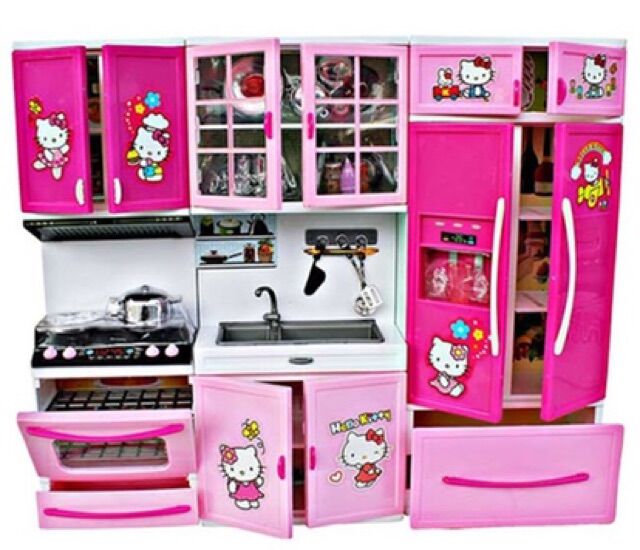 Bộ đồ chơi nhà bếp Hello Kitty