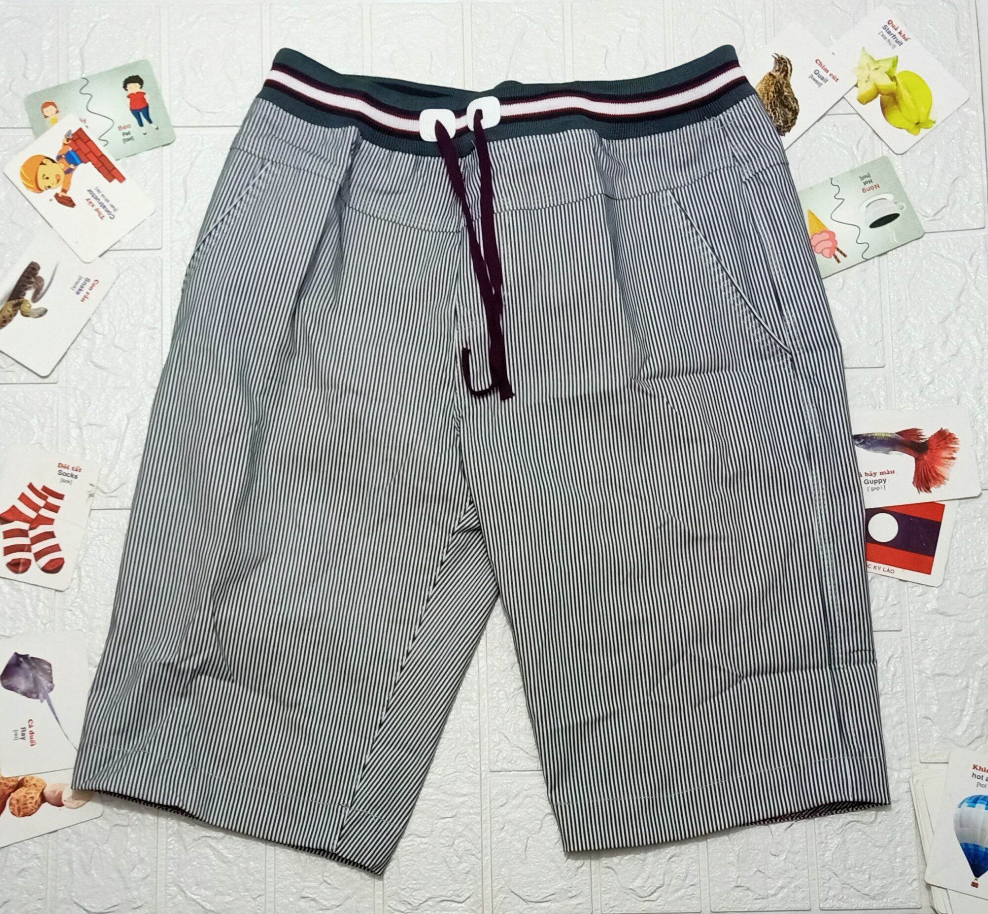 Quần short nam lưng thun HL76