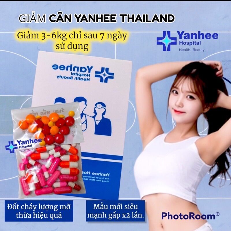Giảm cân cấp tốc Diet Vip Plus Yanhee giảm mạnh thái lan