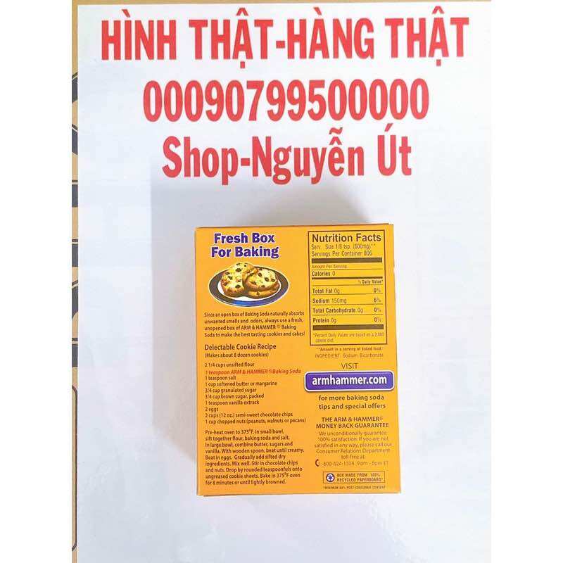 Muối baking soda 454g