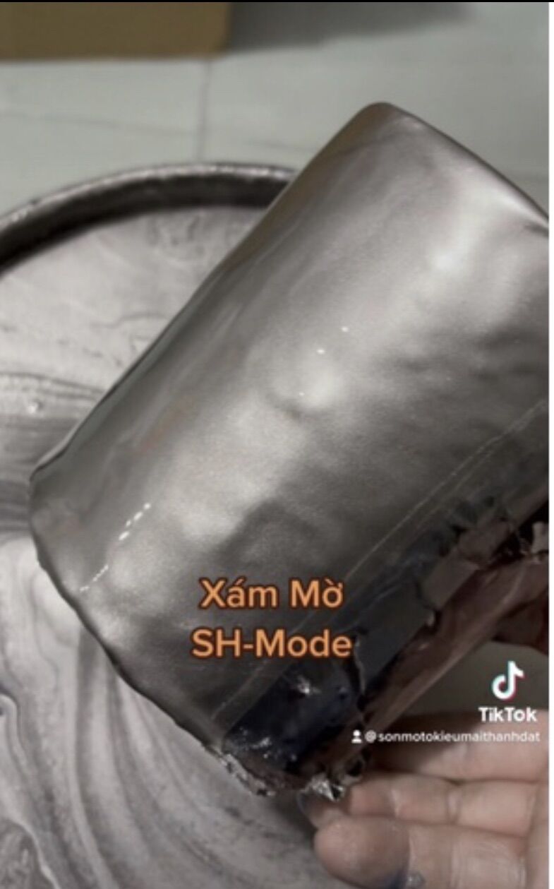 Sơn Xám mờ SH Mode (sơn oto-xe máy) Đóng gói tuỳ chọn