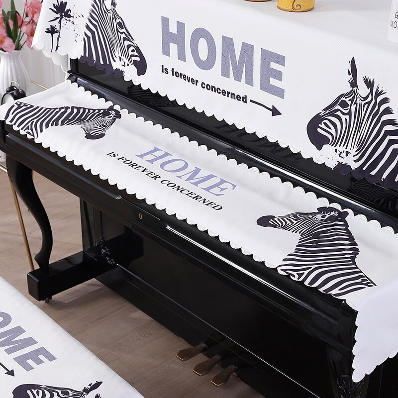 New Nordic Piano Keyboard Towel Dustproof Keyboard Cover Princess Cover Cloth Dust Cover Simple Modern Keyboard Universal
