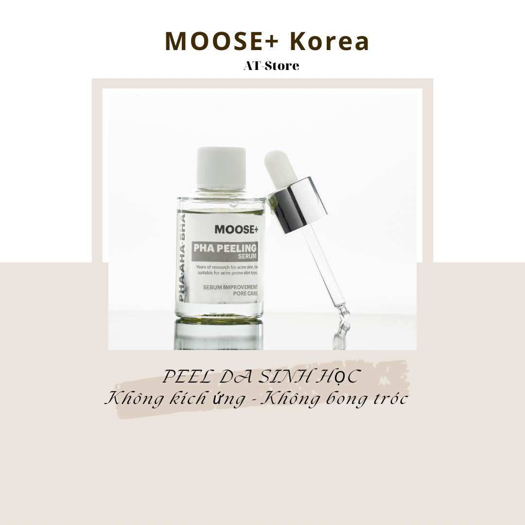 Tinh chất Serum Peel da PHA Moose+ 30ml Hàn Quốc tái tạo da phục hồi da