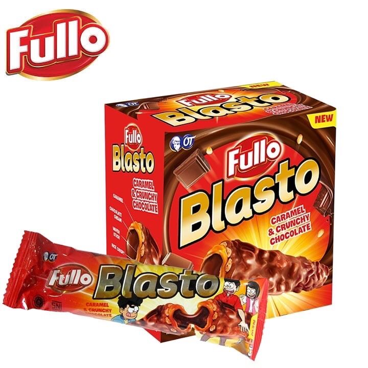 COMBO 15 CÁI BÁNH XỐP PHỦ SOCOLA FULLO BLASTO