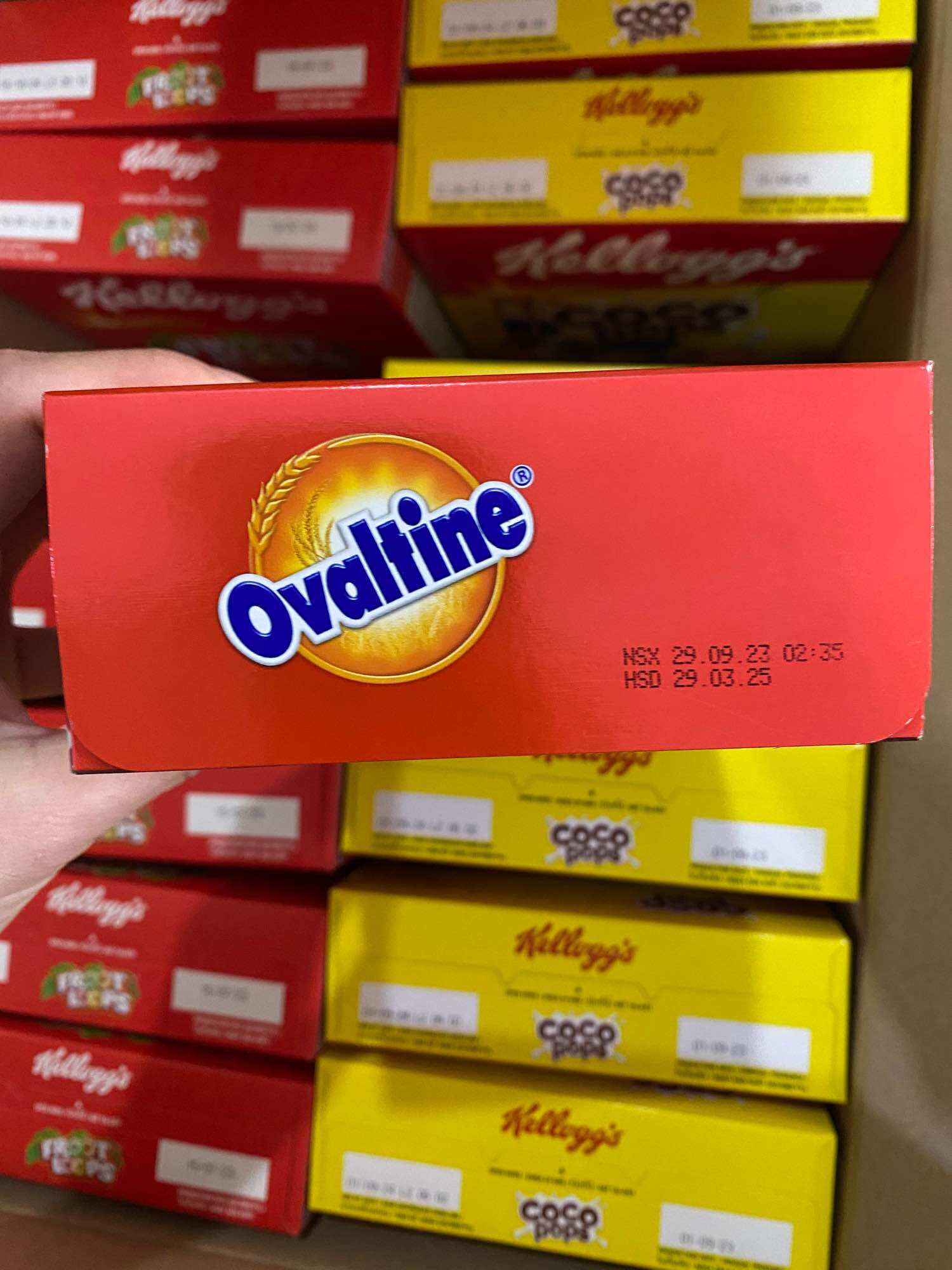 Bột Cacao Lúa Mạch Ovaltine - hộp giấy 285g