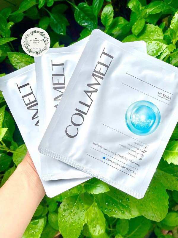 Mặt nạ dưỡng ẩm collamelt mask pack vemontes