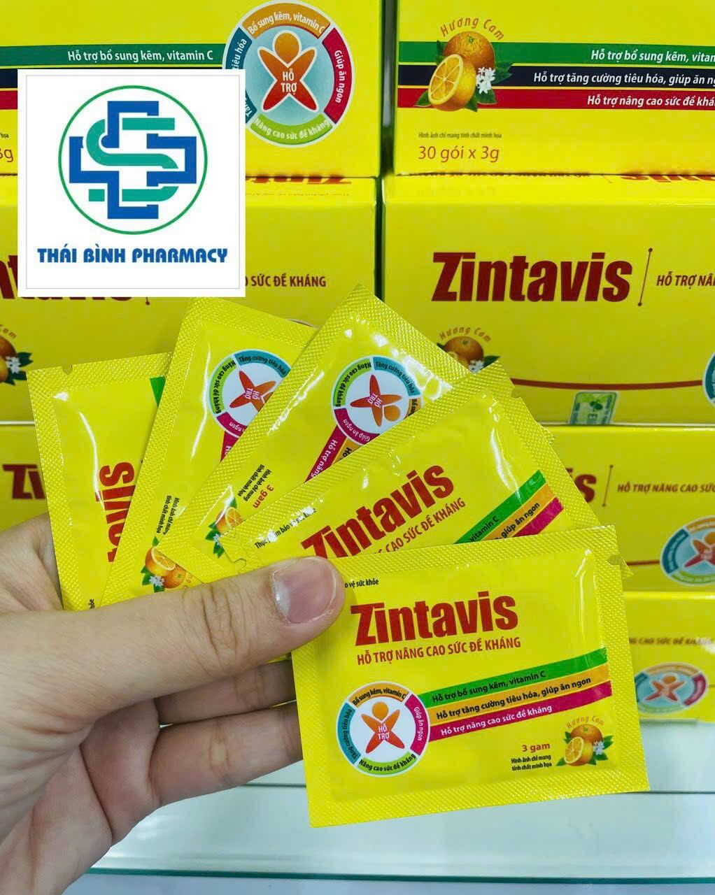 Zintavis - Cốm ZinC bổ sung vitamin