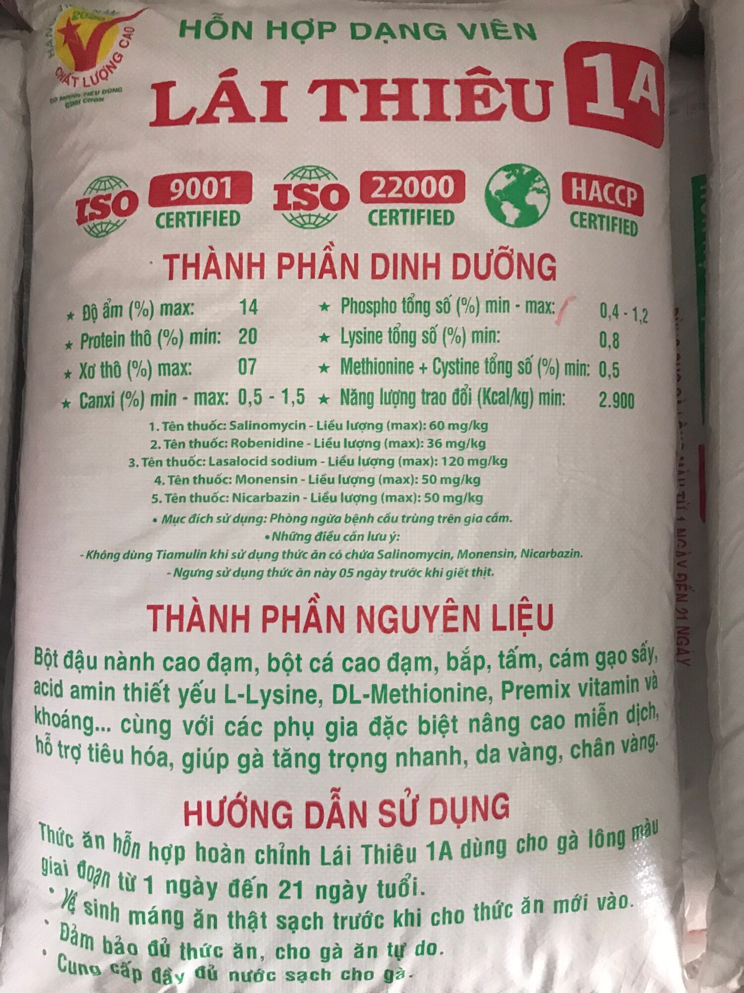 1kg Thức Ăn Hỗn Hợp Cho Gà Con