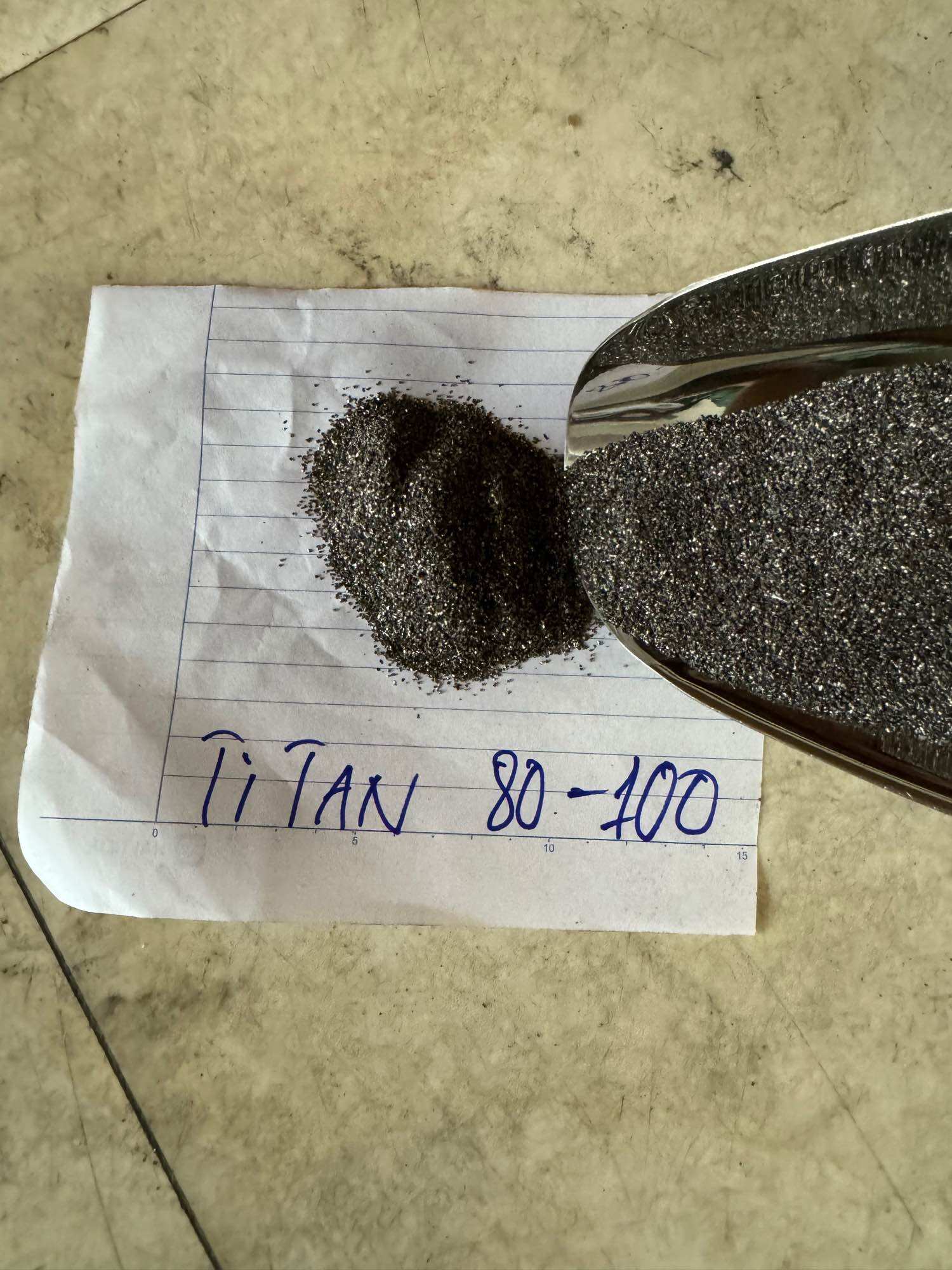 100G Titan vảy 80-100mesh Siêu Sáng