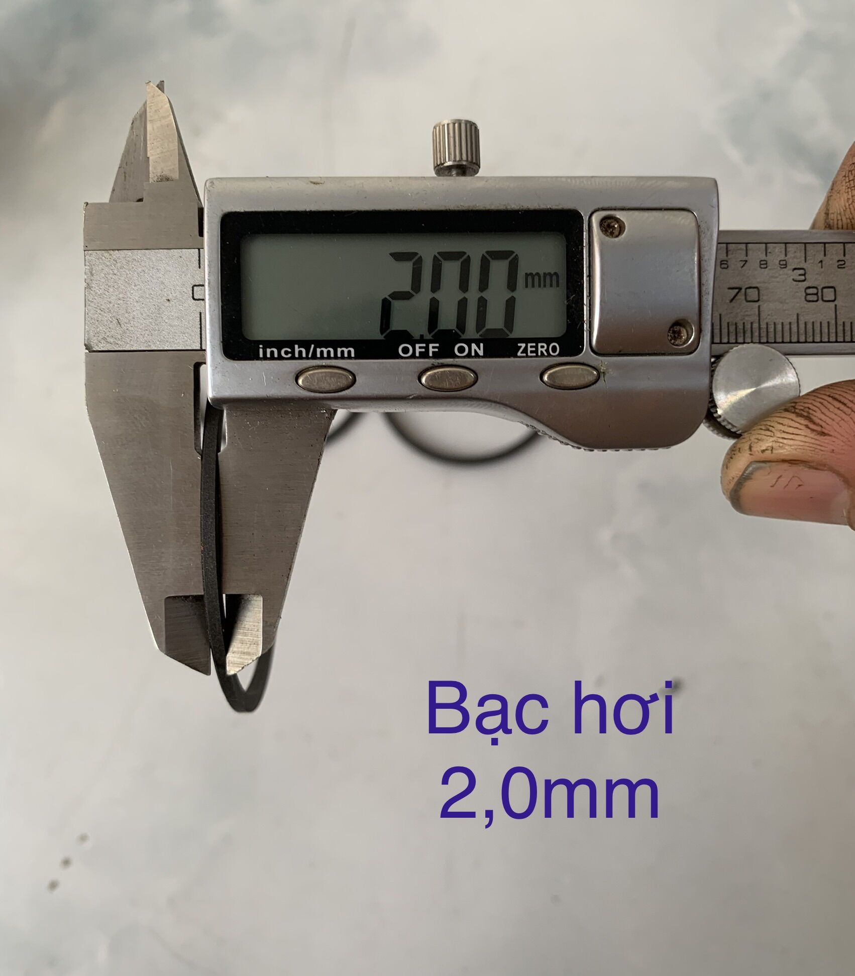 Xéc măng, bạc máy nén khí 55mm (bạc hơi:2.0mm, 2.5mm, 3.0mm/ bạc nhớt 3,5mm)MS:XM130.30-D55