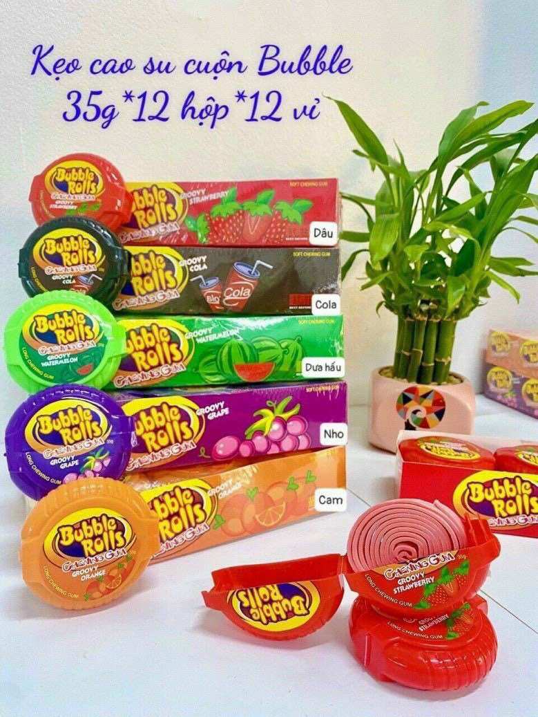 Vỉ 12 chiếc Kẹo huba huba to