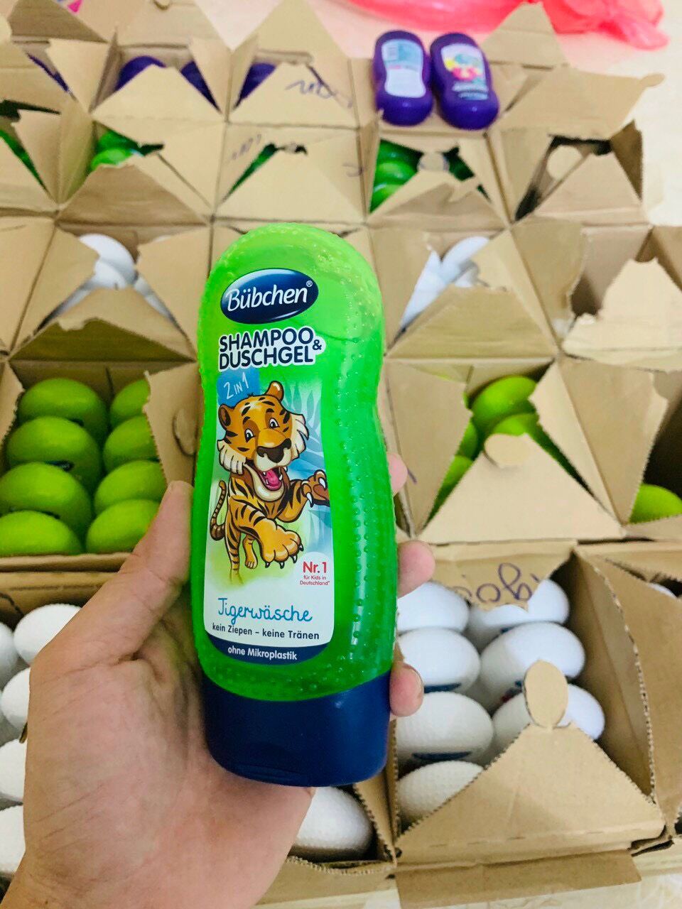 Sữa tắm gội 2in1 Bubchen Kids Sampoo&shower (230ml)