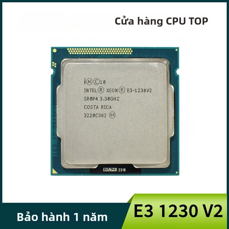 Intel | Bộ Xử Lý CPU Intel Xeon E3-1230 V2 3.3GHz Quad-Core LGA 1155 Dành Cho Máy Tính Để Bàn, Hỗ Trợ DDR3 Và PCIe 3.0 Giá 734,000 Đồng*Miễn phí vận chuyển