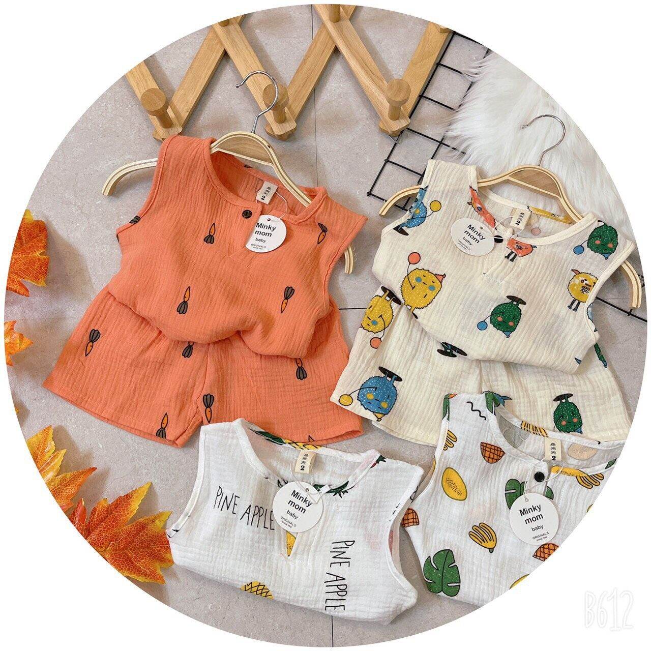 Áo quần bé chất tơ đũi 12-15kg