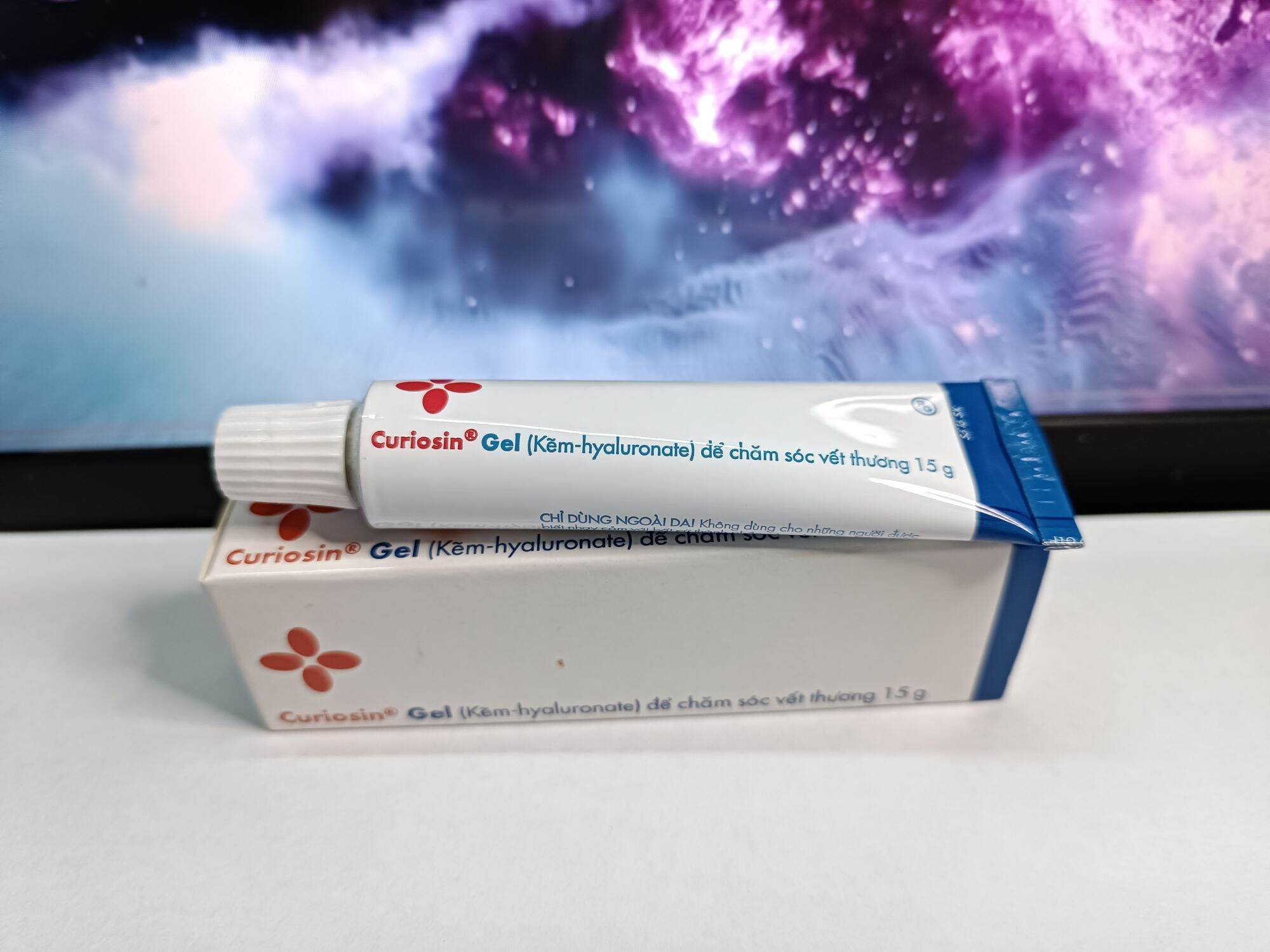 Curiosin Gel chăm sóc vết thương