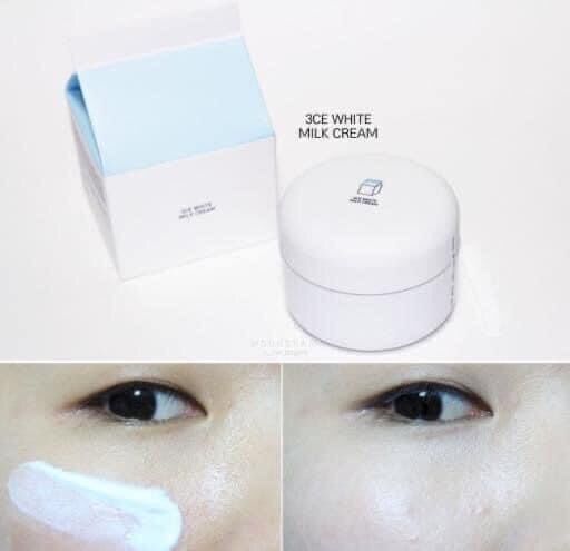 Kem 3CE dưỡng trắng da 3CE White Milk Cream 50ml