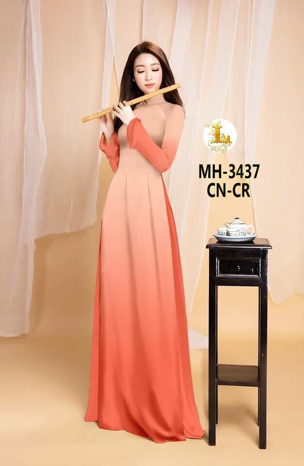 [HCM]Vải áo dài màu chuyển sắc
