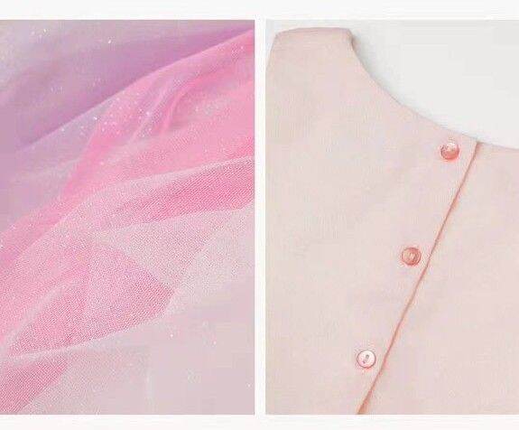 váy bé gái sequins Cầu Vồng