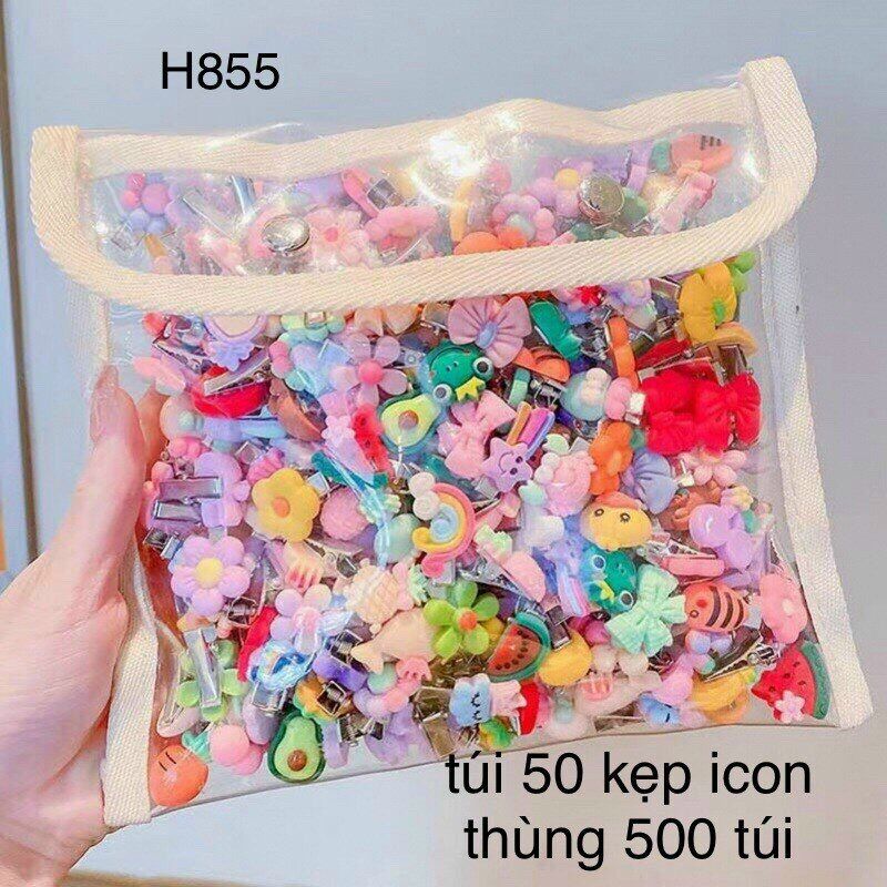 TÚI 20 KẸP TÓC CHO BÉ PHONG CÁCH HÀN QUỐC XỊN XÒ