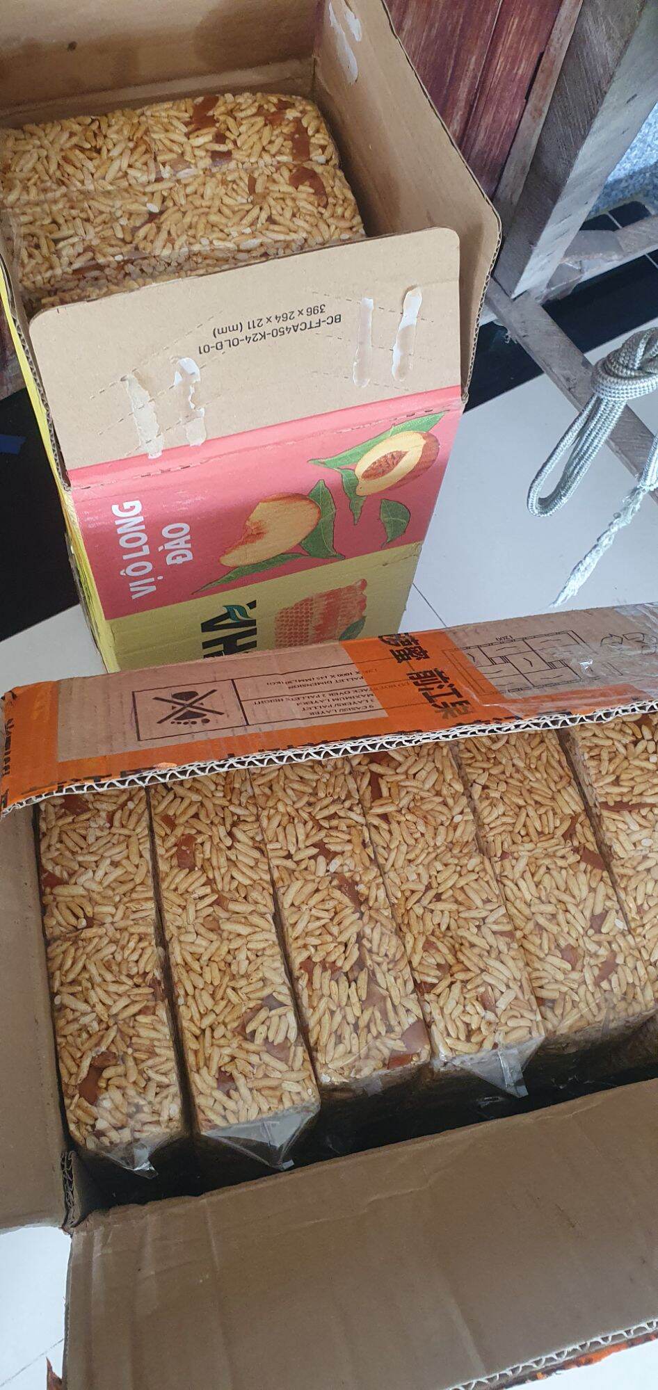 COMBO 4 gói cốm gạo thơm ngon không đậu phộng