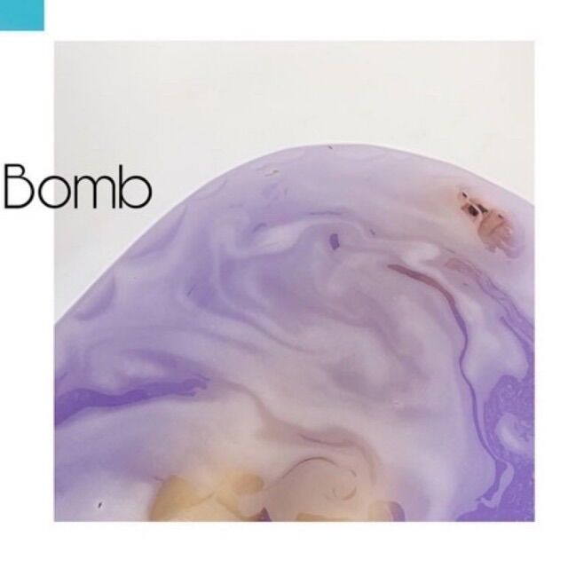 Bom tắm Nho - Grape Bath Bomb - Viên thả bồn tắm