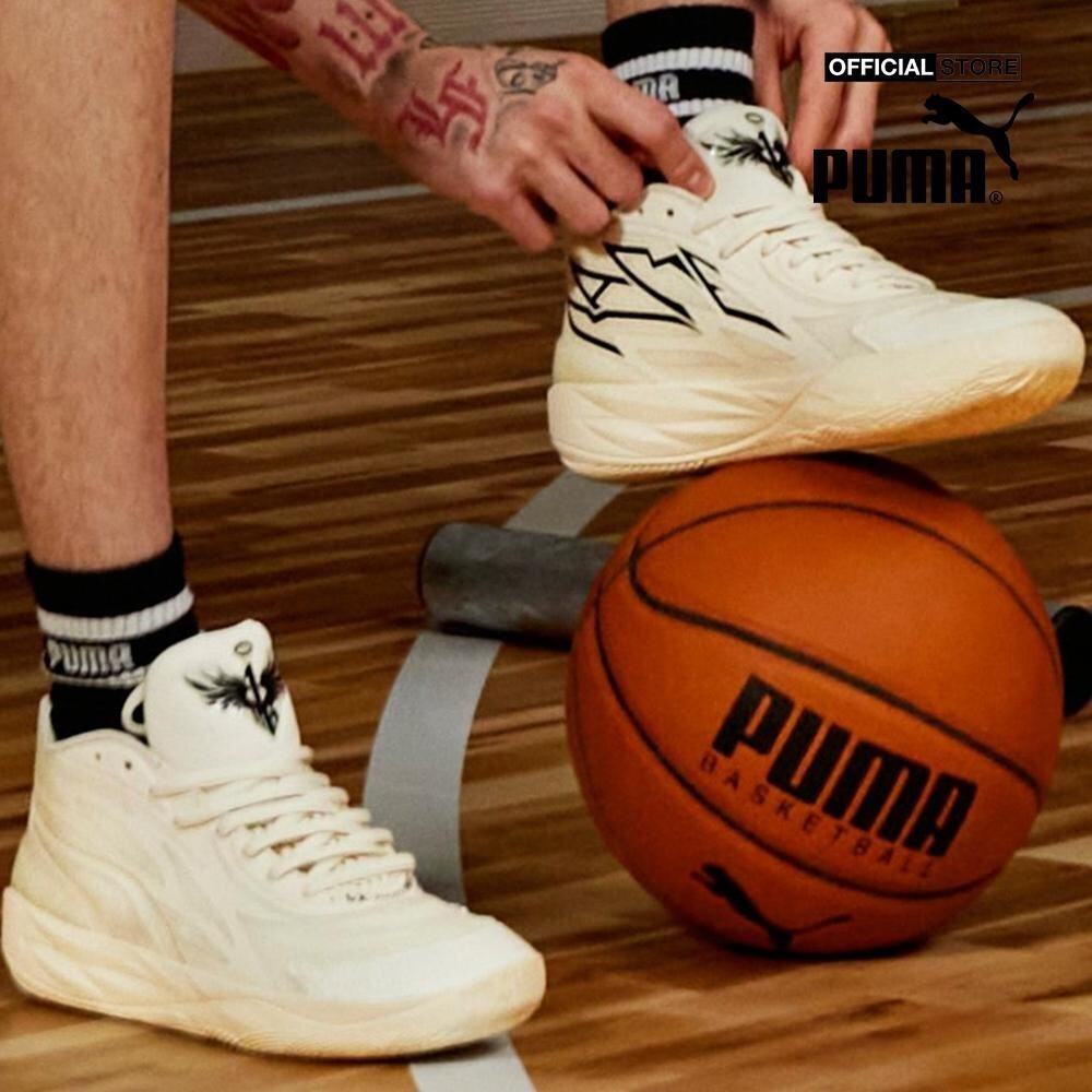 PUMA -  Giày bóng rổ nam Puma x Lamelo Ball MB 02 Whispers378319-01