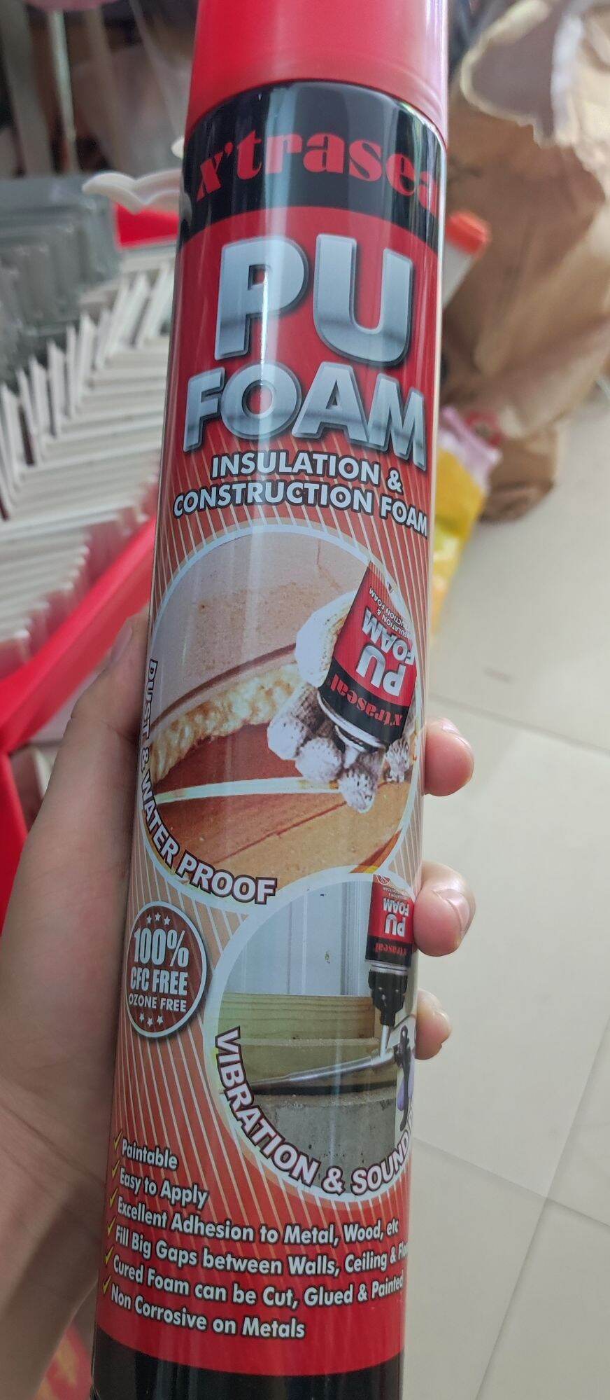 [HCM]bọt nở PU FOAM bọt nở cách âm cách nhiệt