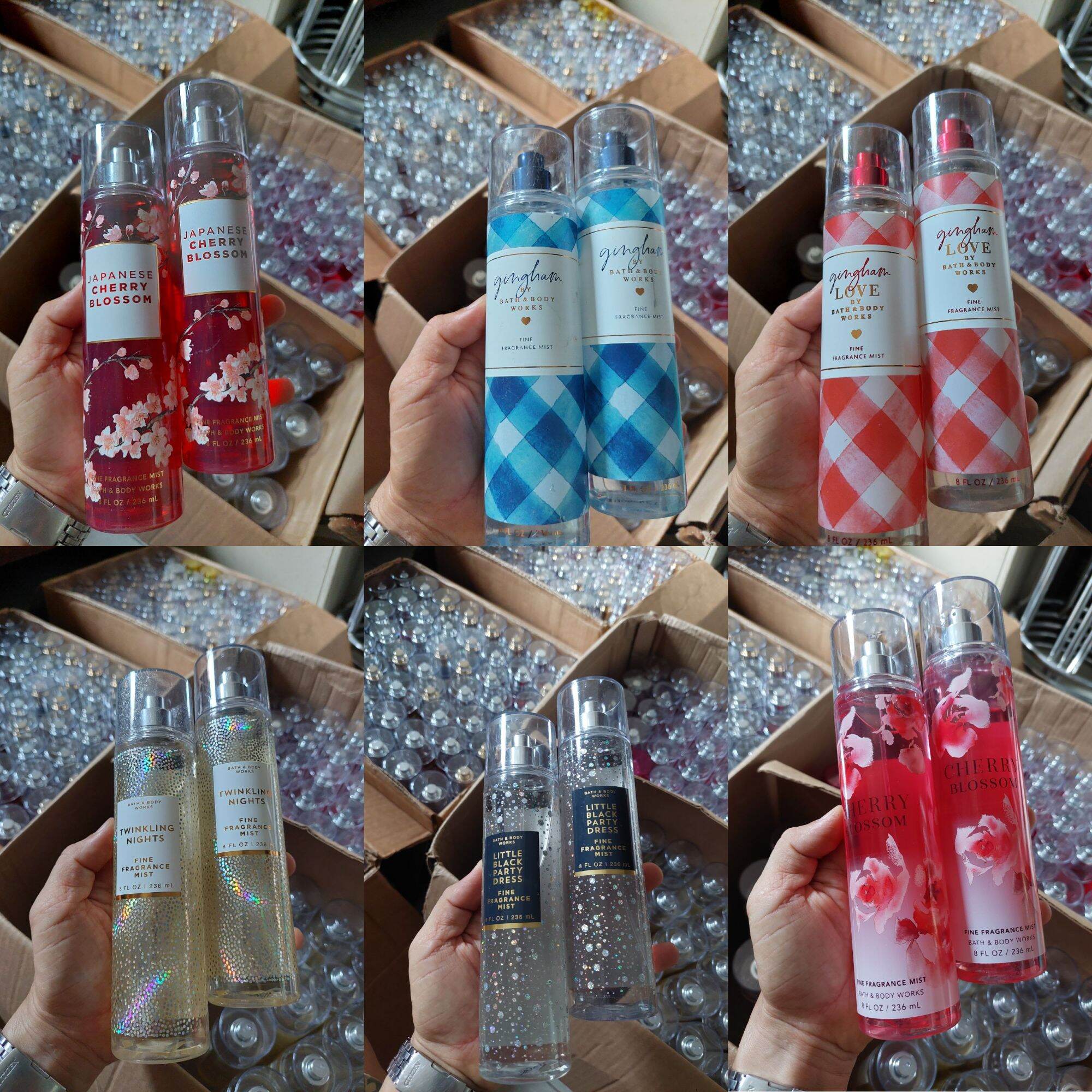 [ĐỦ MÙI] Xịt Thơm Toàn Thân Bath And Body Works-236ml