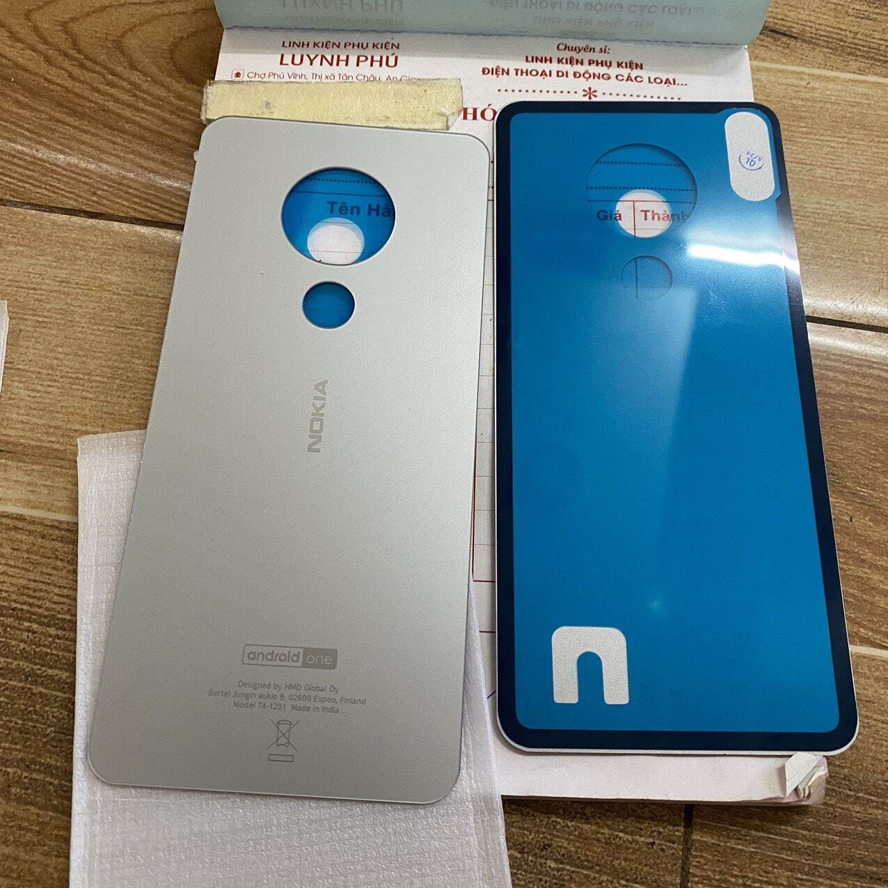 Nắp lưng nokia 7.2 nokia 6.2 chuẩn