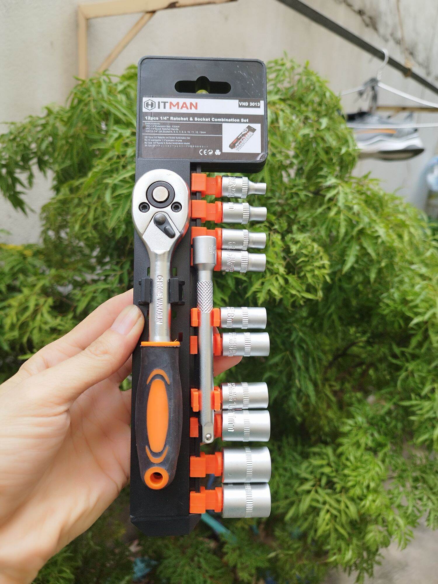 Bộ típ 12 chi tiết 1/4 hitman cao cấp