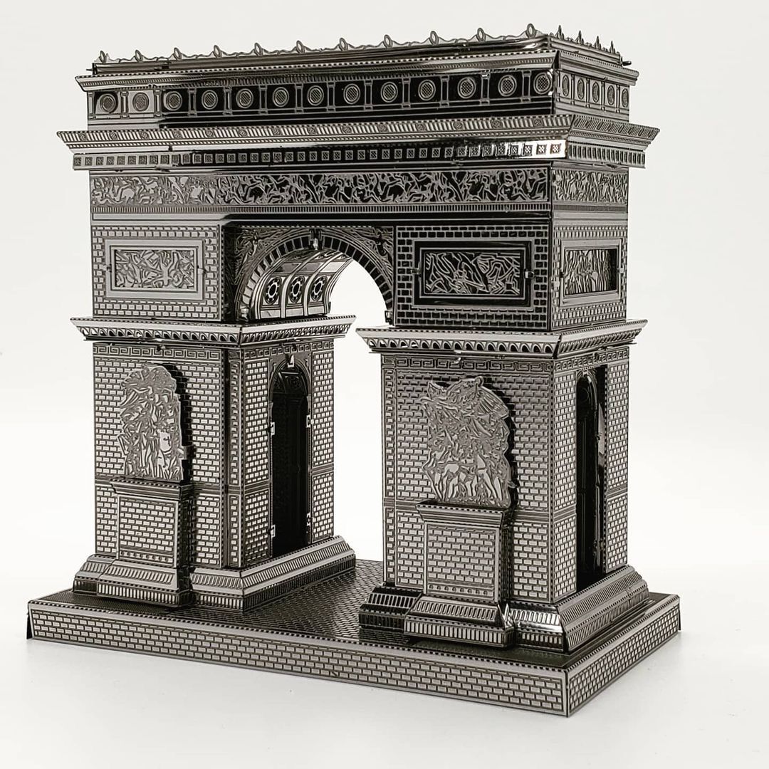 Mô hình 3D kim loại lắp ráp Khải Hoàn Môn - Paris Pháp  [ Chưa Lắp ]