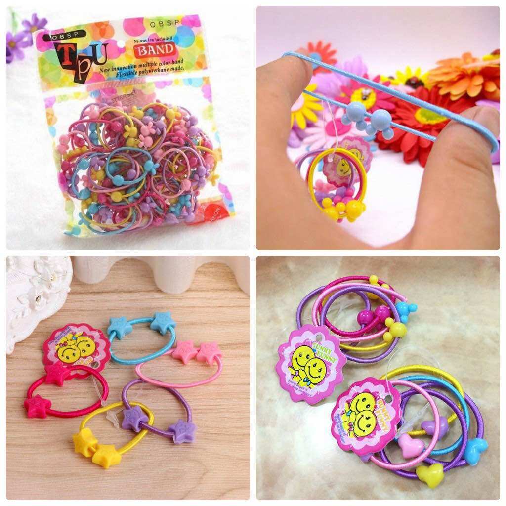 Dây chun buộc tóc cho bé/50 dây