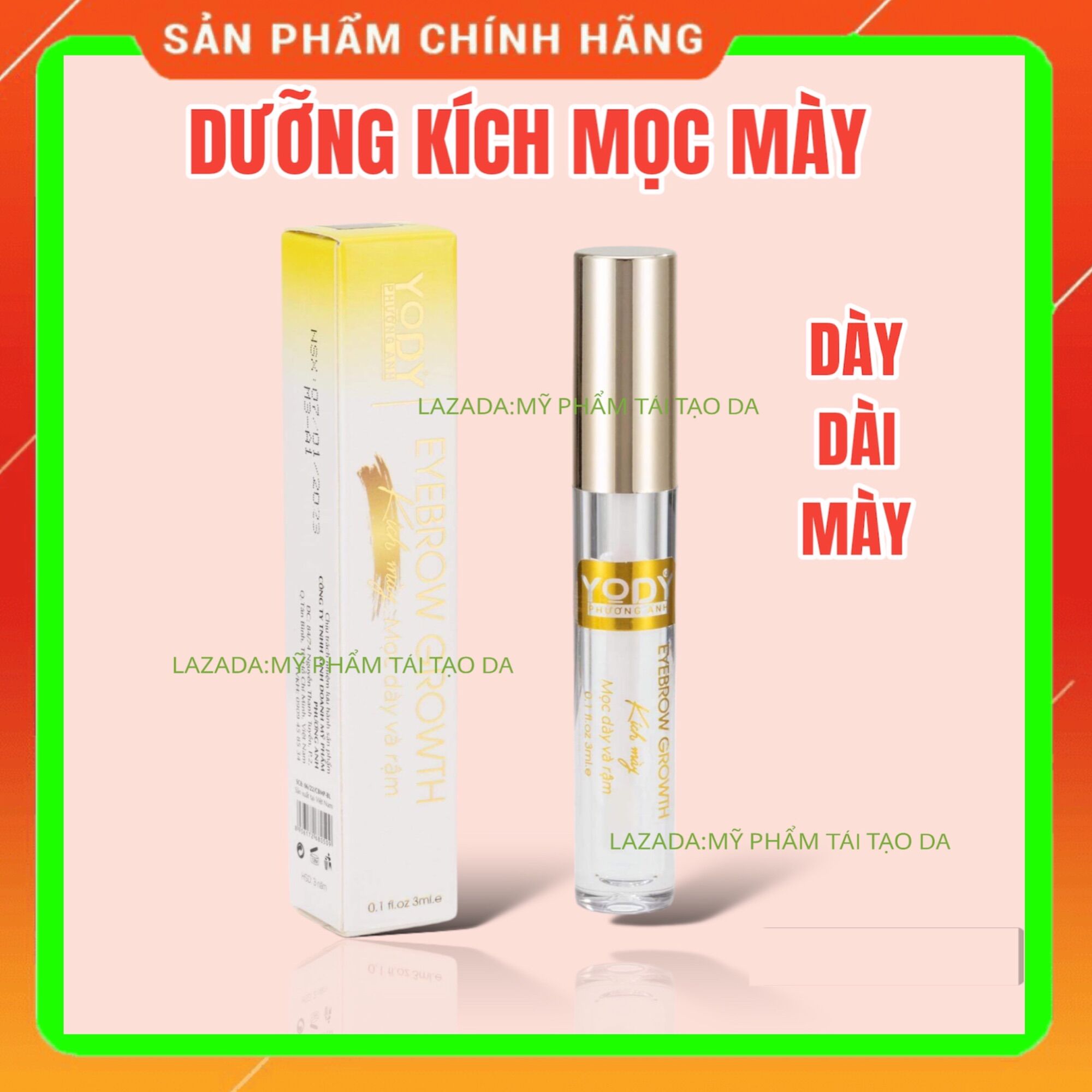 Dưỡng mày yody white phương anh