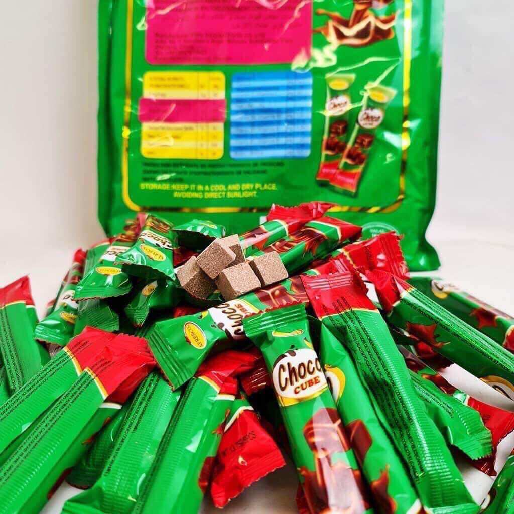 Kẹo Choco Cube Dạng Thanh Túi 50 Thanh Túi 687g