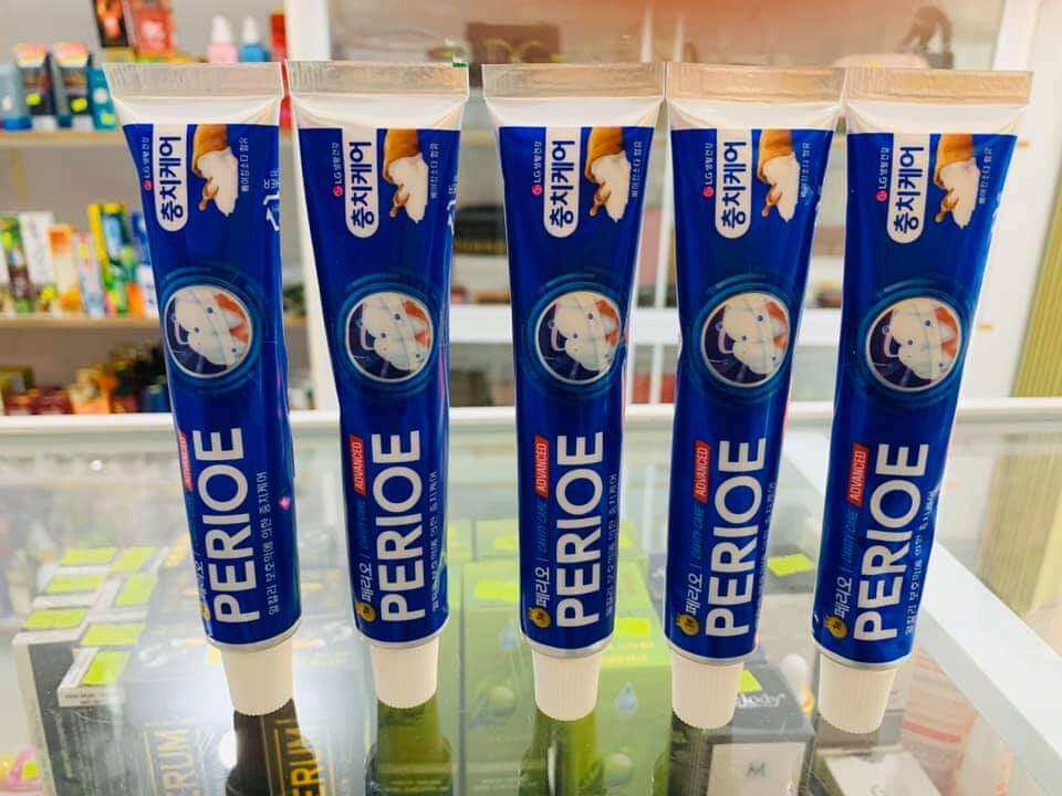 COMBO 5 - Kem đánh răng Perioe Hàn Quốc 50 gr/tuýp