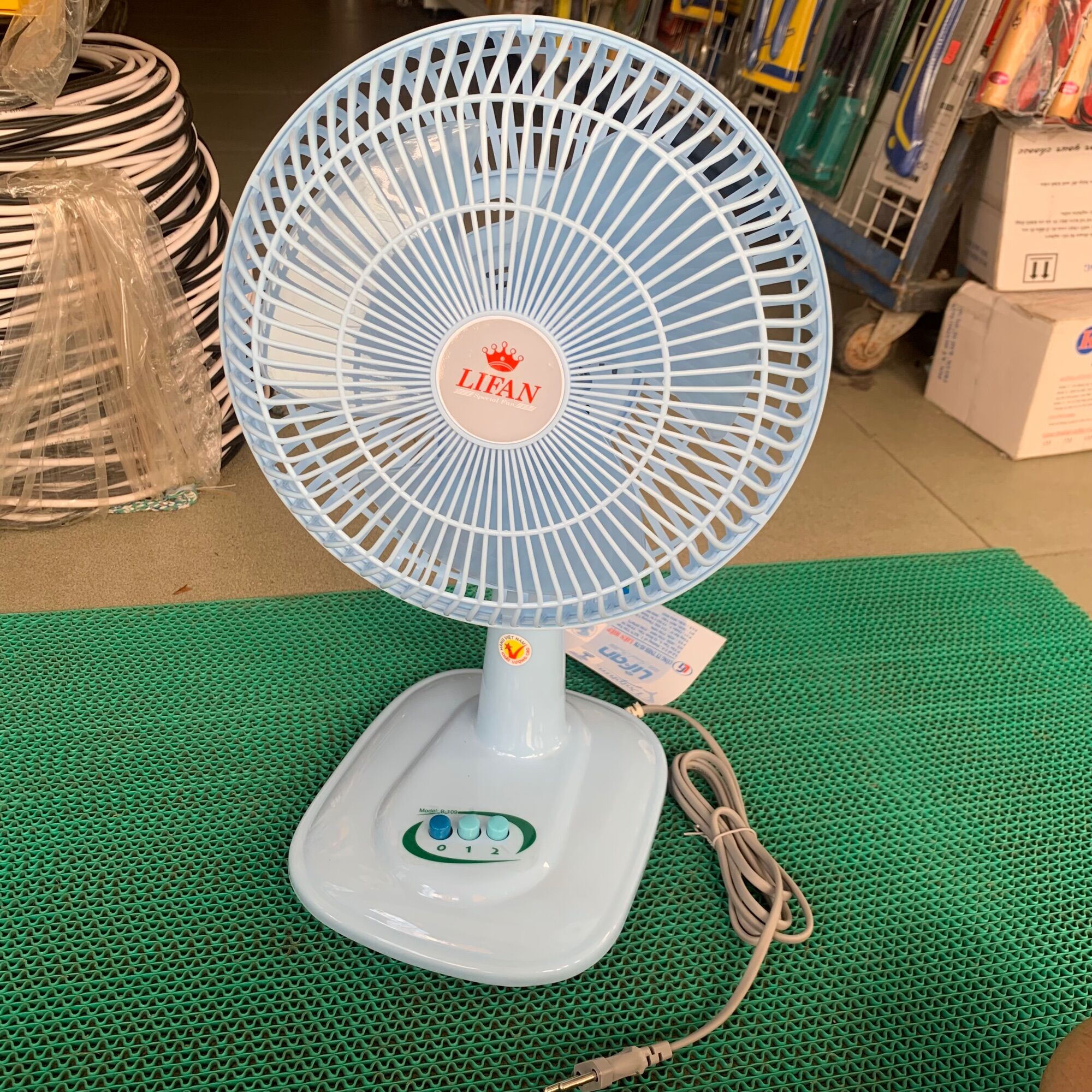 ⚡️quạt bàn lifan b109, nhỏ gọn, bền bỉ.