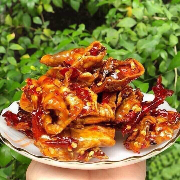 Mực rim sate cay hủ pet 250gr