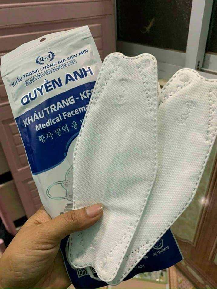 Khẩu trang KF94 Quyền Anh